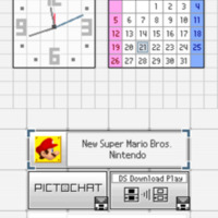 DS Homescreen and PictoChat Feature